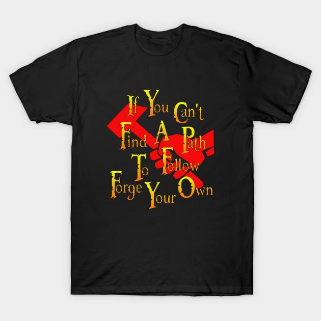 Forge Your Own Path Spectrum T-Shirt by Sifs Store